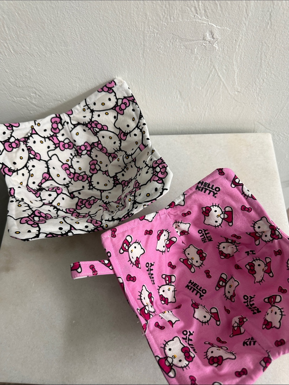 Set of 2 Hello Kitty Bowl Coozies